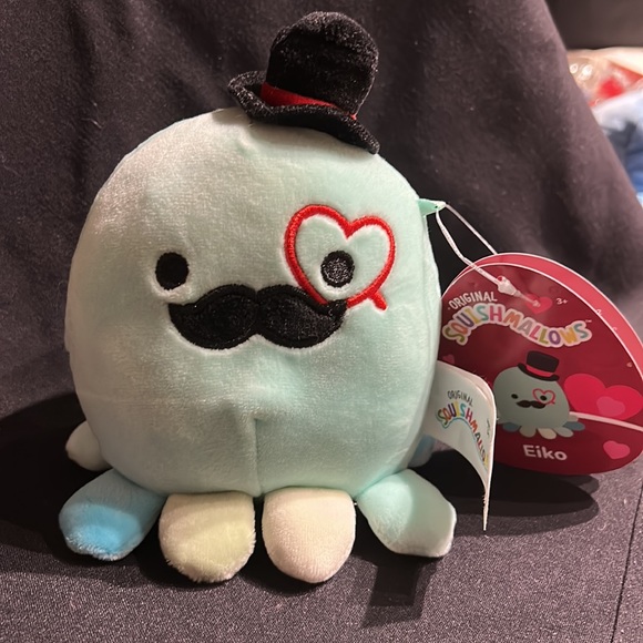 NWT EIKO Squishmallow SquishDate: 4.18.2022 Octopus 5.5” x 6” - Picture 5 of 6
